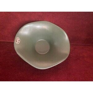 Hyalyn Matte Green Porcelain Bowl
